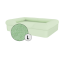 Omlet lit pour chien en mousse à mémoire de forme, grand modèle, vert matcha