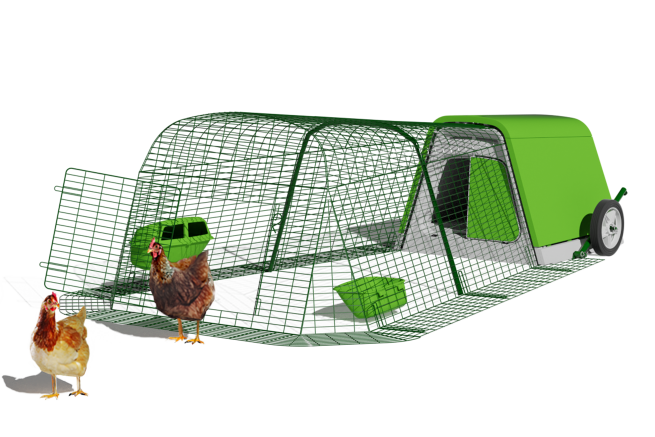 Eglu Go chicken coop by Omlet