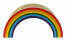 Pont de jeu arc-en-ciel pour hamsters. Pont de jeu arc-en-ciel pour hamsters.