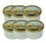 Pots à miel et étiquettes - pack de 6