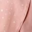 Impression de fleurs de cerisier sur un morceau de tissu rose layette Impression de fleurs de cerisier sur un morceau de tissu rose layette
