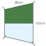 Dimensions pour le couvercle demi-longueur Eglu Go et Classic combi Dimensions pour le couvercle demi-longueur Eglu Go et Classic combi