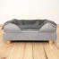 Luxury chien couverture dans un traversin mousse à mémoire de forme lit pour chien