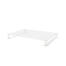 Topology base de lit pour chien et pieds de rail blancs Topology base de lit pour chien et pieds de rail blancs