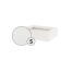 Omlet lit pour chien en mousse à mémoire de forme, petit, blanc meringue