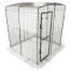 Couverture transparente avec bord de Gouttière pour toiture en pente 3m 810.0148 Couverture transparente avec bord de Gouttière pour toiture en pente 3m 810.0148
