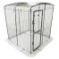 Couverture transparente avec bord de Gouttière pour entrée 2m 810.0146 Couverture transparente avec bord de Gouttière pour entrée 2m 810.0146