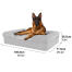 Dimensions du lit pour chien à traversin Dimensions du lit pour chien à traversin