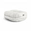 Omlet Lux ury super soft donut cat bed in Snowball white colour Omlet Lux ury super soft donut cat bed in Snowball white colour