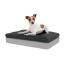 Le matelas en mousse à mémoire de forme et le pouf gris anthracite offriront un soutien imbattable à votre chien. Le matelas en mousse à mémoire de forme et le pouf gris anthracite offriront un soutien imbattable à votre chien.