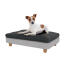 Jack russell dans le petit lit pour chien Topology Jack russell dans le petit lit pour chien Topology