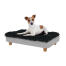 Jack russell dans le petit lit pour chien Topology Jack russell dans le petit lit pour chien Topology
