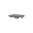 Petite peau de mouton beige Topology topper pour lit de chien en mousse à mémoire de forme