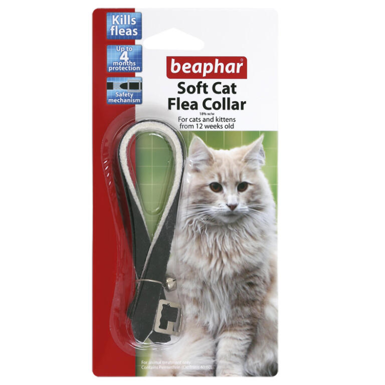 Collier Anti Puces Souple Beaphar Velour Sante Et Hygiene Du Chat