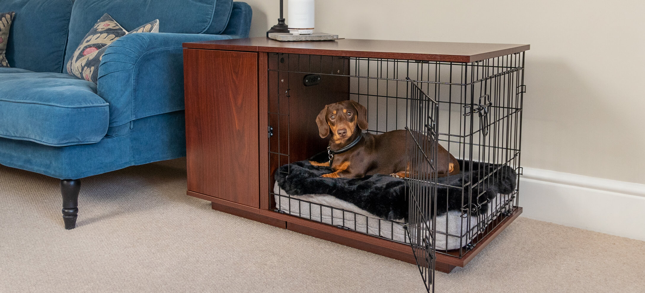 Une cage pour chien crée un espace sûr pour votre animal, à l’écart de l’agitation de la maison