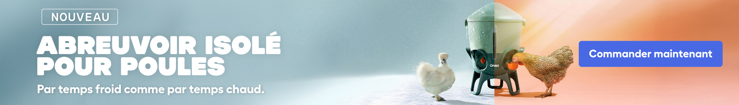 insulated chicken waterer