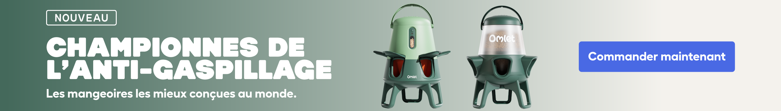 omlet no waste feeders