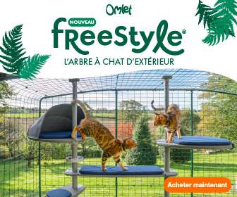 L’arbre à chat d’extérieur Freestyle