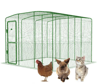 Walk in Run for Chickens, Rabbits and Cats