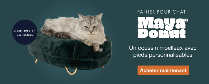 Lit pour chat Maya Donut - Collection Cosy