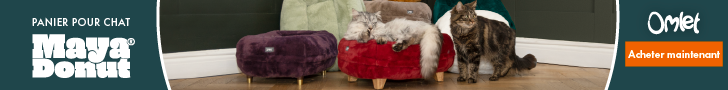 Lit pour chat Maya Donut - Collection Cosy