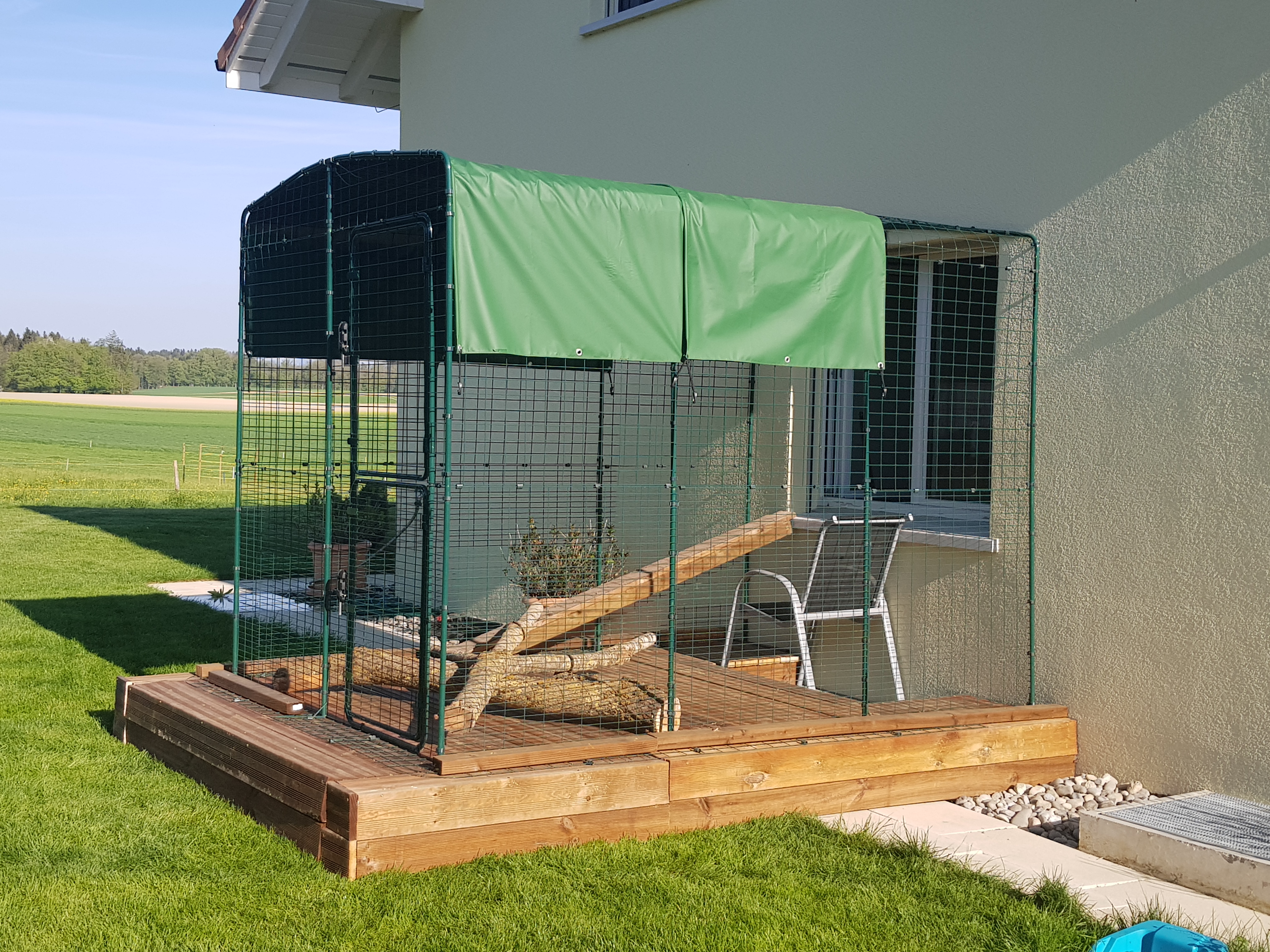 Grand enclos pour chats Chats Omlet