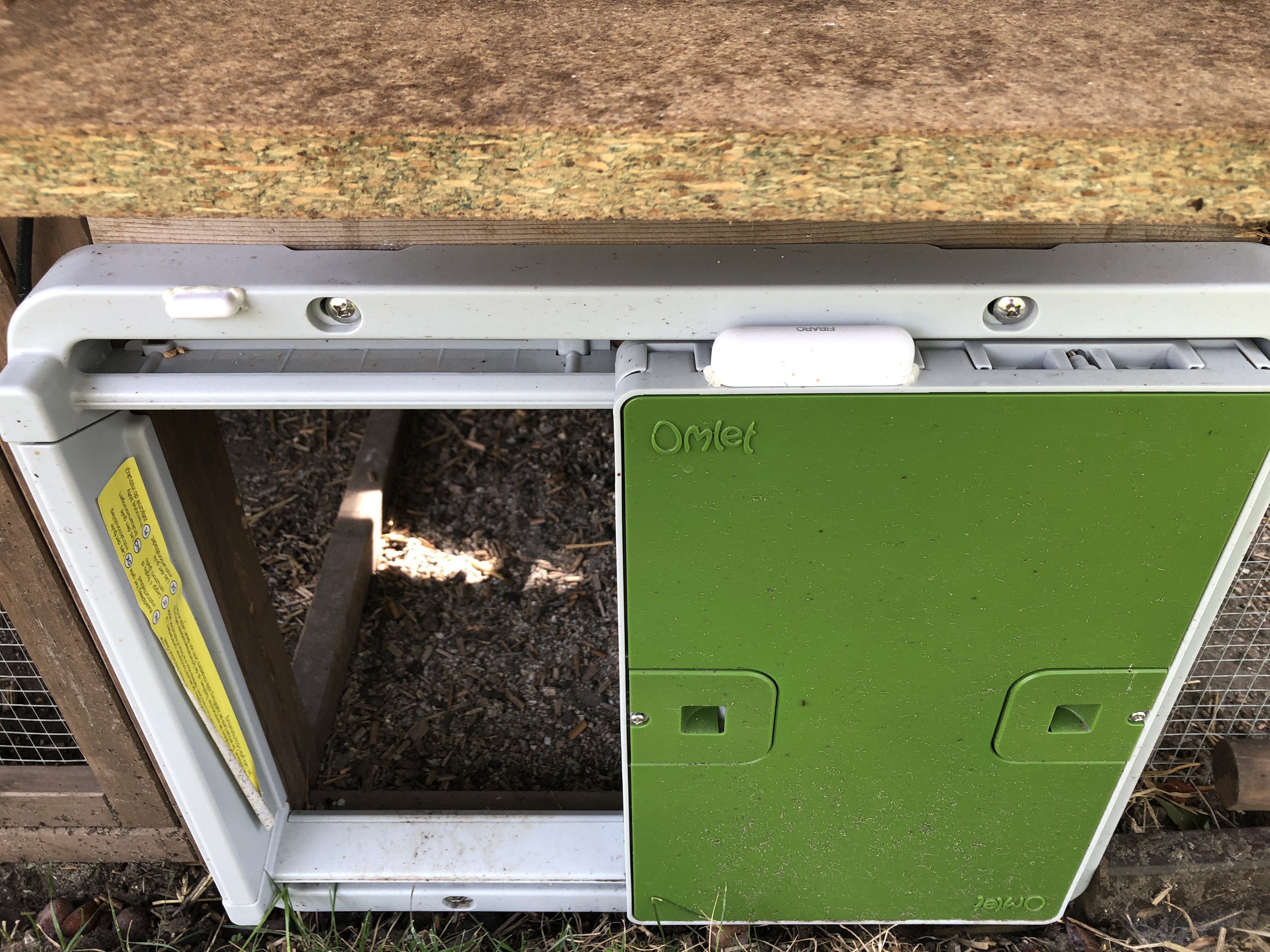 Porte Automatique Pour Poulailler Universelle Gris